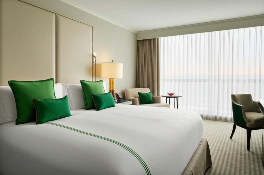 Luxury hotel room