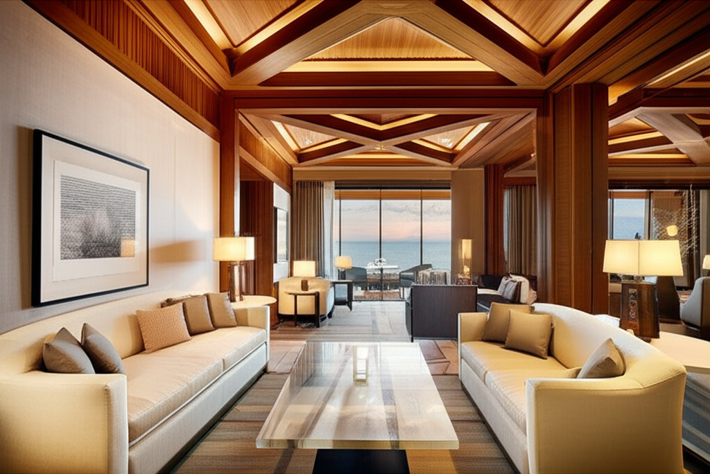 Luxury hotel interior